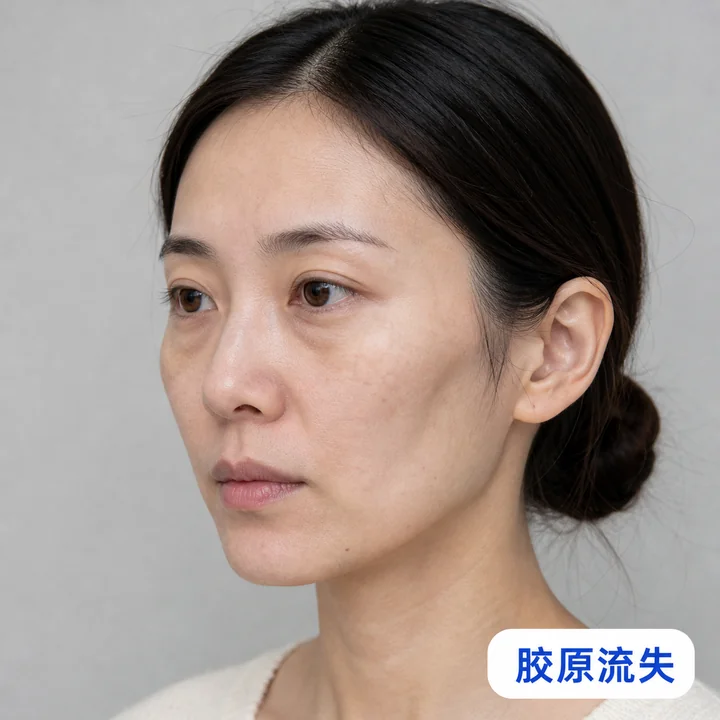 胶原流失
