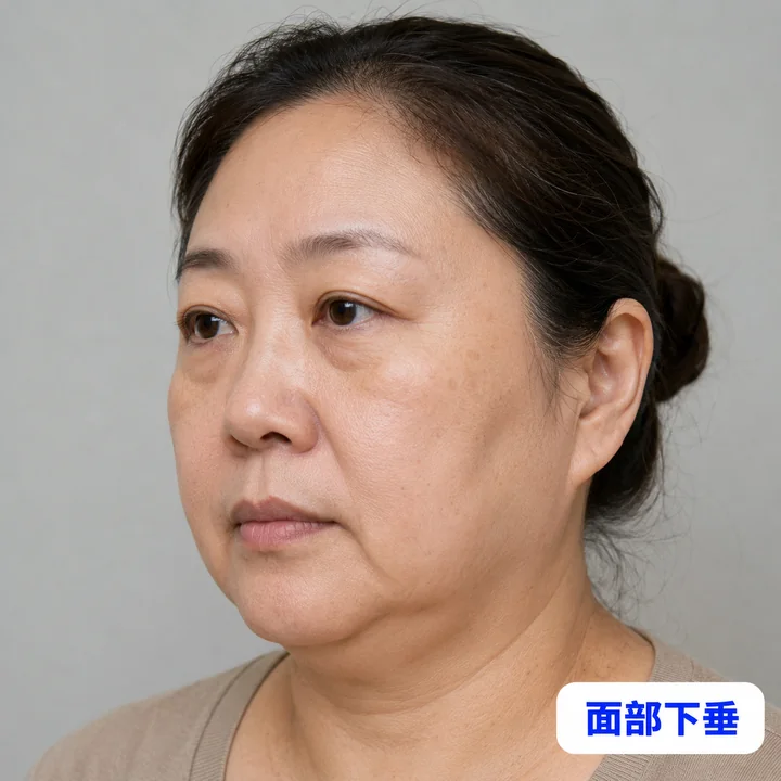 面部下垂