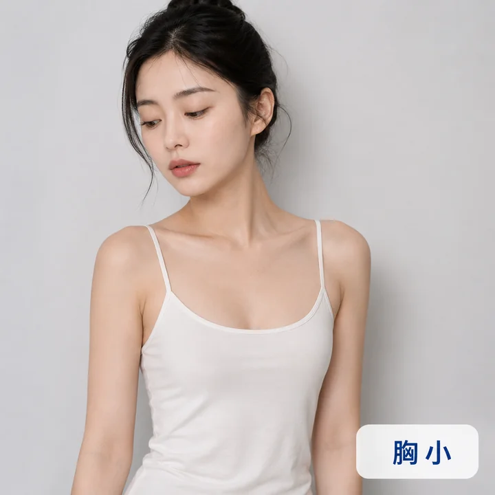 胸小