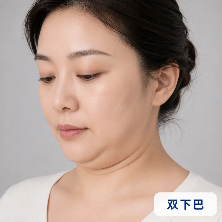 双下巴