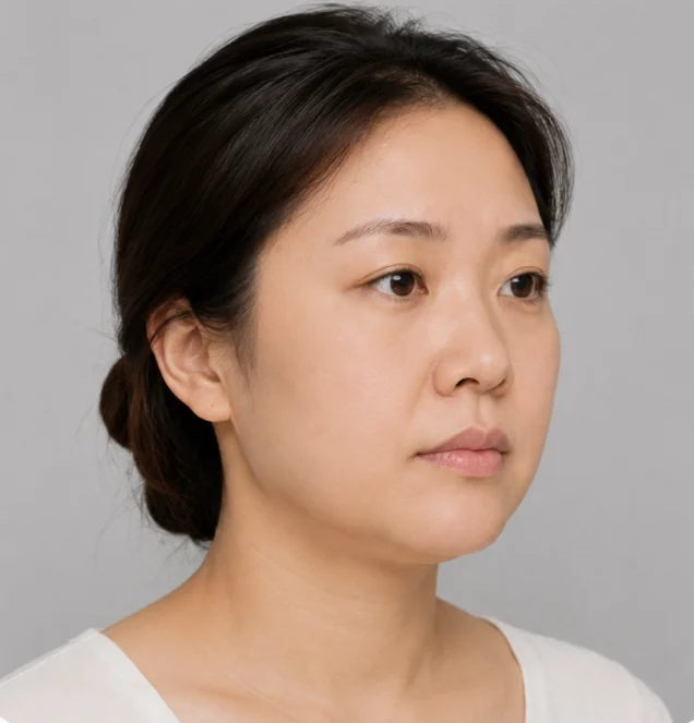 脸型轮廓