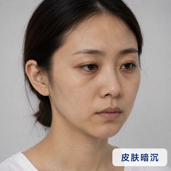 皮肤暗沉
